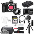 Mount FTZ Nikon II Camera Digital w/ Tripod- Kit Mirrorless 64GB + Accessory Battery+ Adapter+ (Body) Extra Z5