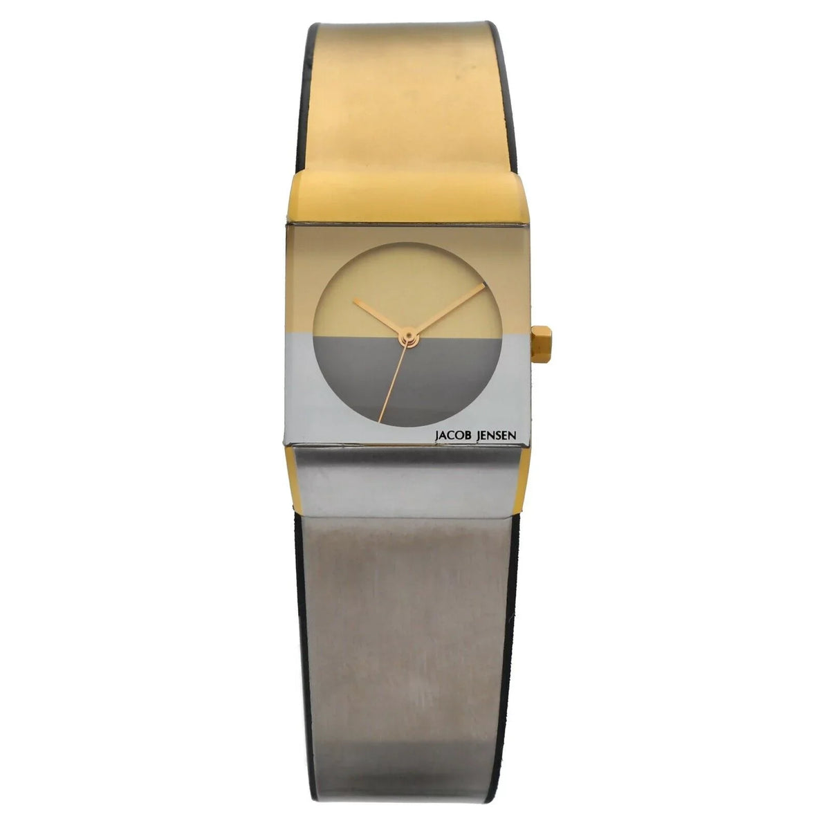 Rectangle Quartz Jacob Jensen 523 Watch Classic Women's Steel/Titanium Series