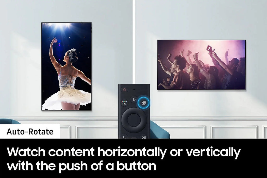 VG-ARAB22WMT UHD QLED TV Wall 55-inch Samsung QN55LS03BAFXZA with Frame 4K Smart Samsung Mount Auto-Rotating (2022) The
