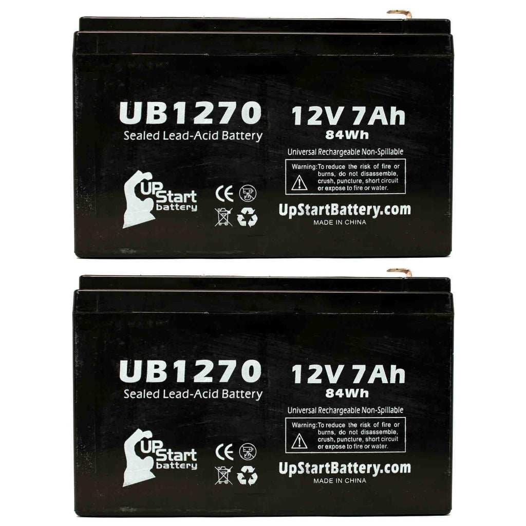 Battery Acid SMART-UPS 4 Adapters SURT2000XLI 2x APC - 7000mAh, Sealed F2 2000 Compatible (12V, - Terminal, Lead F1 7Ah, Replacement Pack SLA) F1 Includes AGM, UB1270 - Battery Universal to Terminal