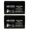 Battery Acid SMART-UPS 4 Adapters SURT2000XLI 2x APC - 7000mAh, Sealed F2 2000 Compatible (12V, - Terminal, Lead F1 7Ah, Replacement Pack SLA) F1 Includes AGM, UB1270 - Battery Universal to Terminal