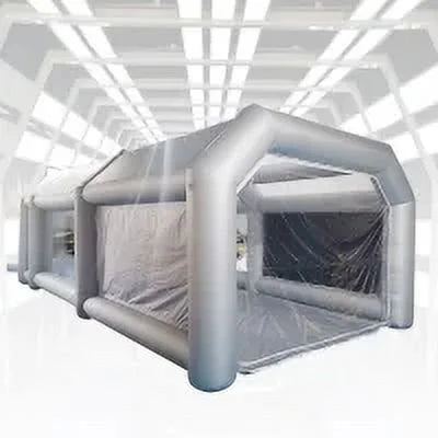 System Booth Inflatable w/ Mobile Filter MIDUO Tent Car Cabin Spray Portable Air Paint