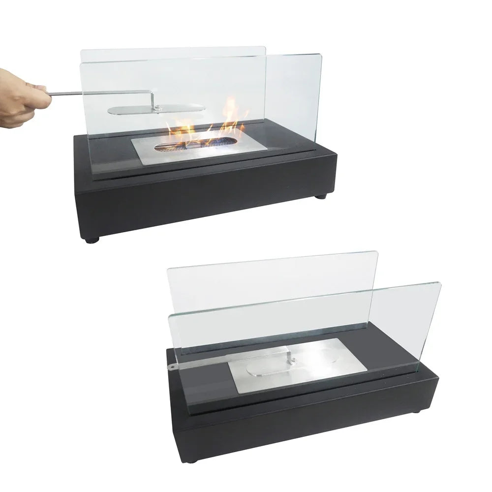 Fireplace Tabletop Smokeless Bio Pits，Tabletop Fire Ethanol Portable