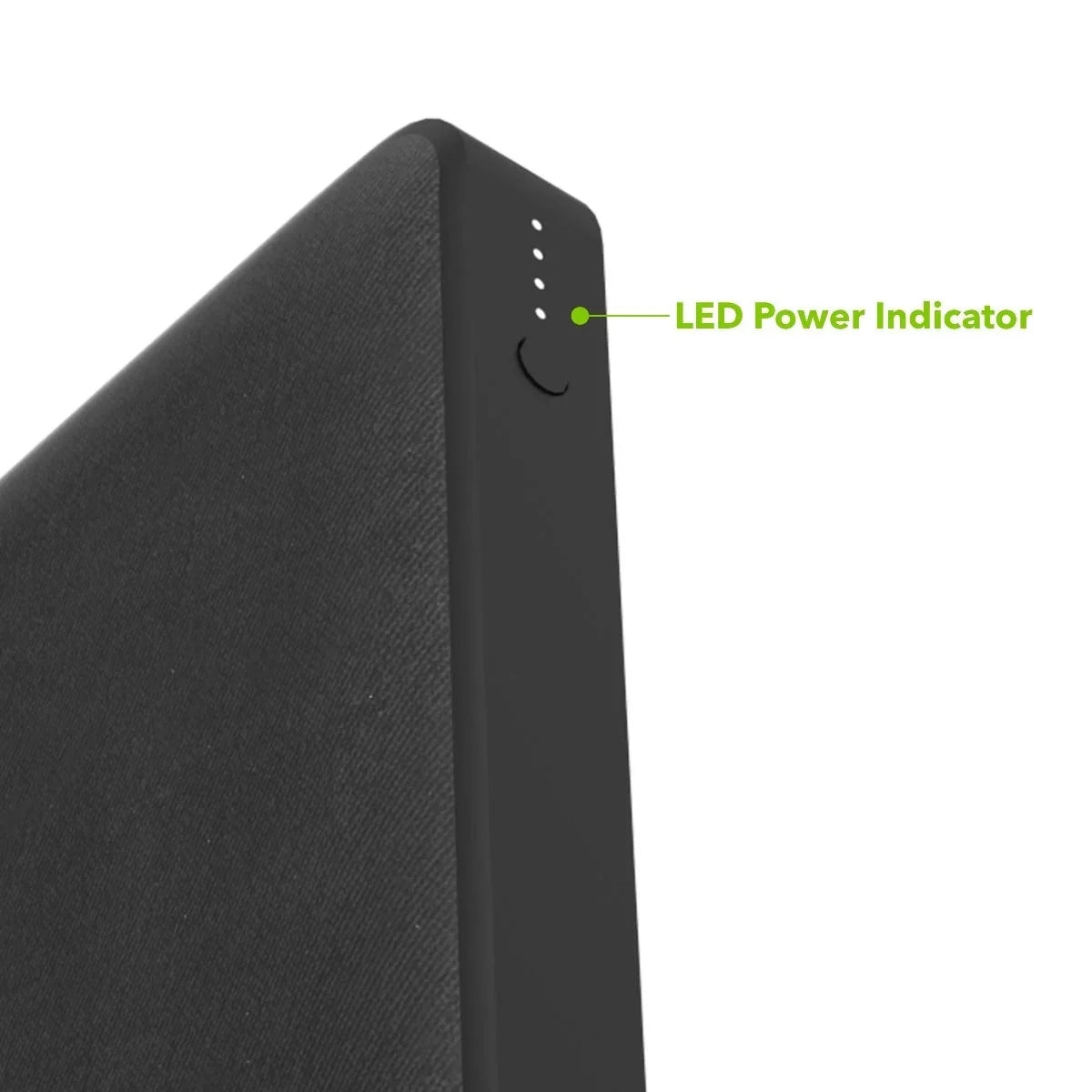 USB-A Cord (1) Port, with Power USB-C Battery, mAh (1) mophie Input/Output Power 10,000 USB-C 18W Bank and Travel-Friendly, Internal Includes - USB-A PD Fast to PD Large Charging Port Powerstation