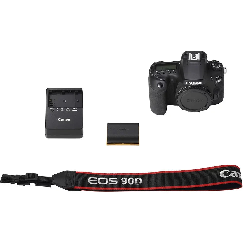 EOS EF-S and Case, 90D Memory f/4.5-5.6 Camera 10-18mm Canon Canon Card, With Padded Lens, DSLR STM Soft More IS