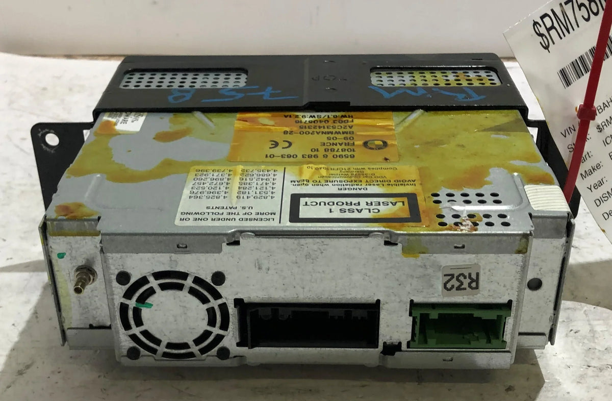 Player (Good) LKQ BMW 06 System 750 DVD w/ OEM Navigation Pre-Owned