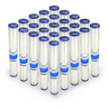 Poly Cartridge 50 2.5x20" Water Pleated micron Pack Filter Sediment 25