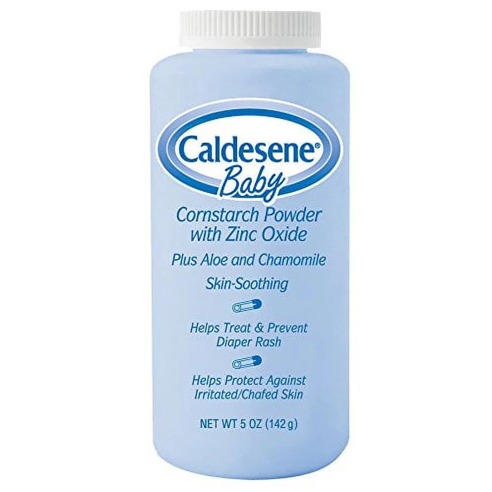 Each Pack Powder 4 oz Caldesene Zinc 5 Baby Oxide Cornstarch With