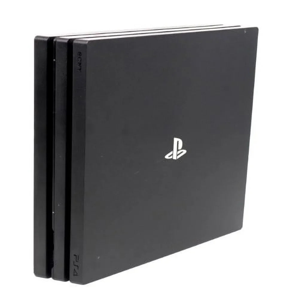 New) Gaming Included BOLT Like (Refurbished: PlayStation Bundle Pre-Owned Controller Console Black Sony AXTION 2 4 1TB with Pro