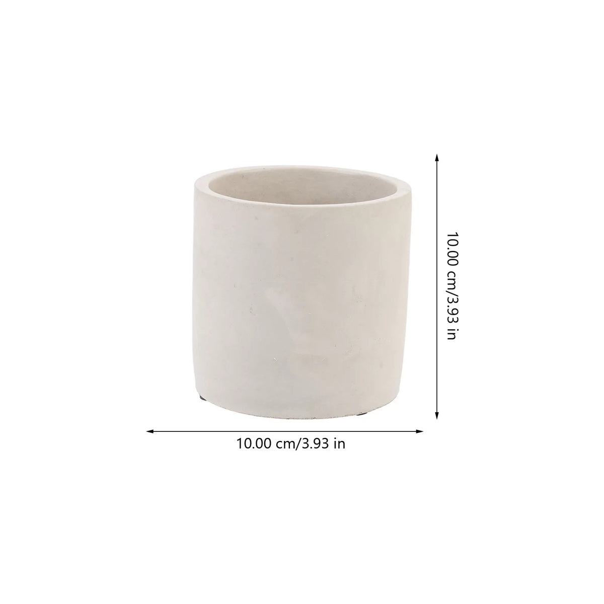 Multi-function Pot Succulent Cement Flower 2Pcs Household Pot Planting