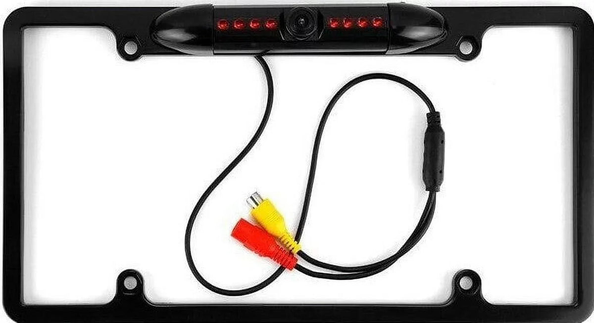 SONY Backup Rearview XAV-AX150 Plate Black License Frame for Camera