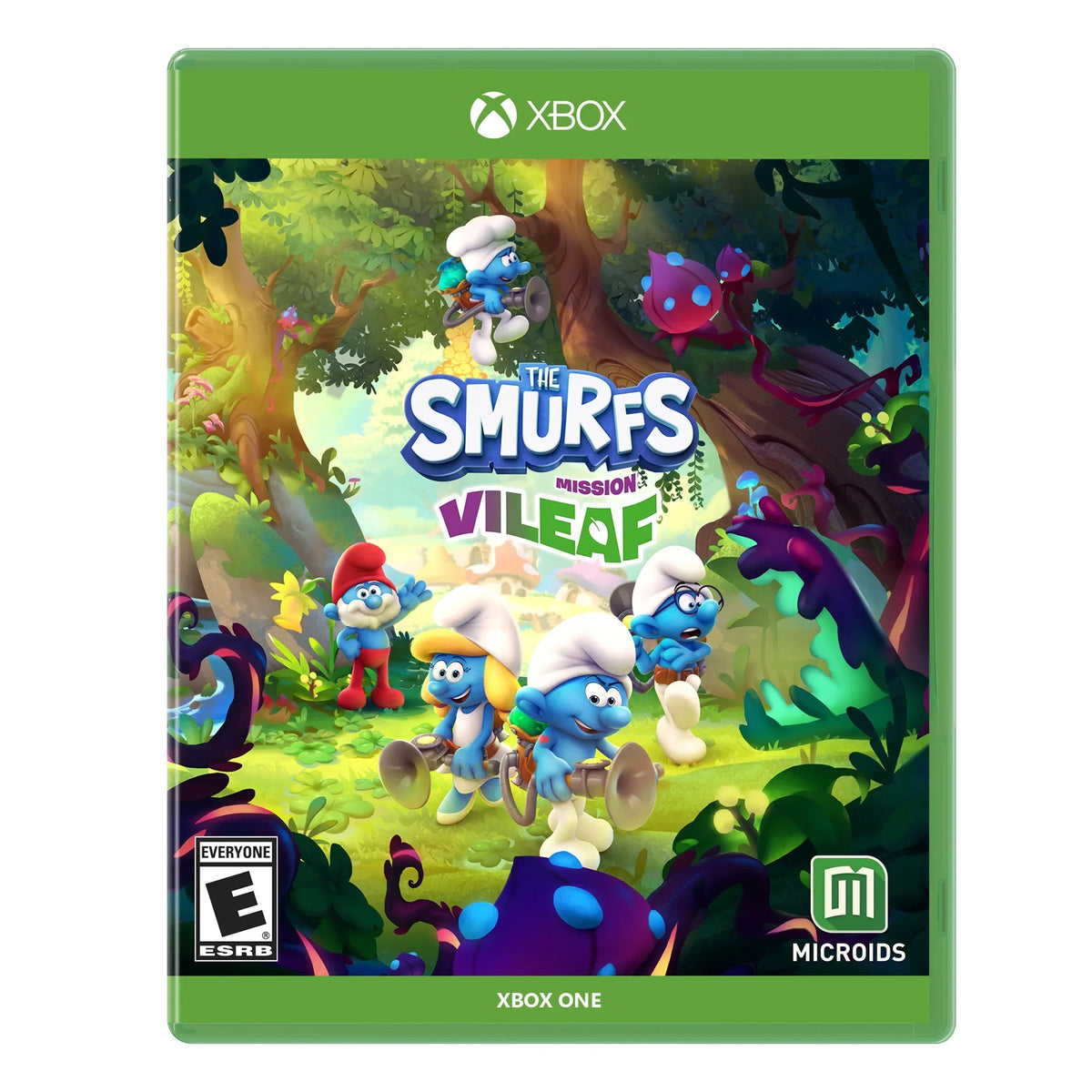 Vileaf-Smurftastic Mission The Maximum Games, [Physical] One, Xbox Smurfs: Edition,