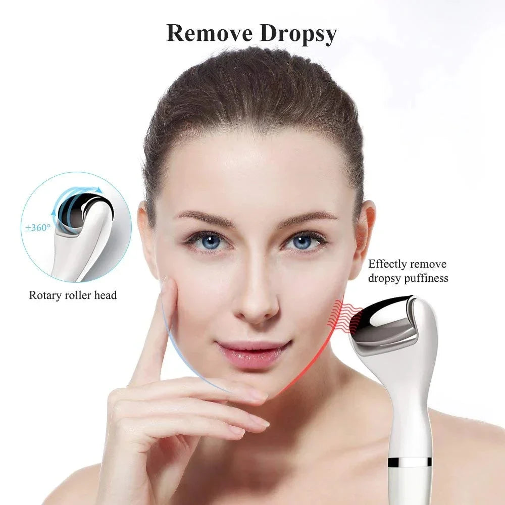 Anti-Aging Steel Face TOUCHBeauty with Roller Body Stainless Massager