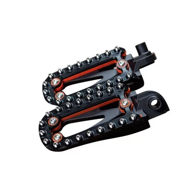 Fasst Impact 300 Black/Orange XC KTM for Adventure Pegs 2006-2016