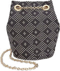 Bucket Pattern Womens Small Chain INC Navy Cheebee Handbag
