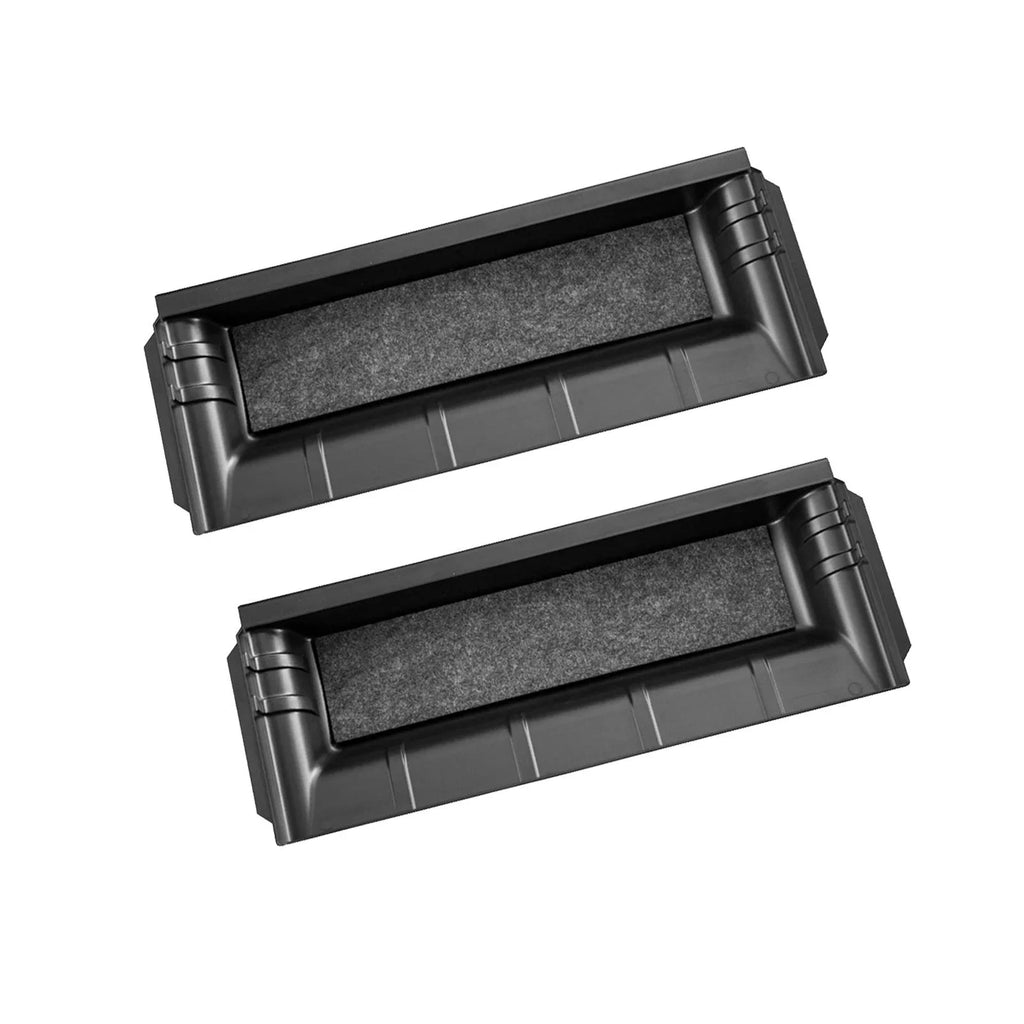 Driver Accessories Seat Box Passenger 2Pieces Container Underseat under Cubby 3 Hidden Car for Drawer Box Organizer Atto Bins Interior Storage
