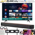 Home Series Streaming 37"-70" 4K Mount + Wall Dolby A6G Soundbar Premiere + HDR Movies Ch with 2.0 Vision TV 60W with Inch Surge Adapter Hisense UHD TV 65A6G 6-Outlet Deco 65 + Bundle (2021) Smart