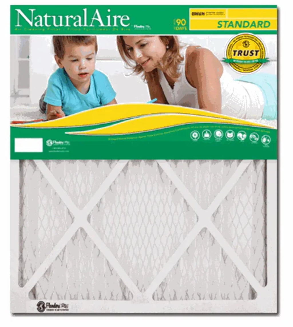 10" Filter, x Air Standard 1", 8, 10" 1-Pack MERV NaturalAire x
