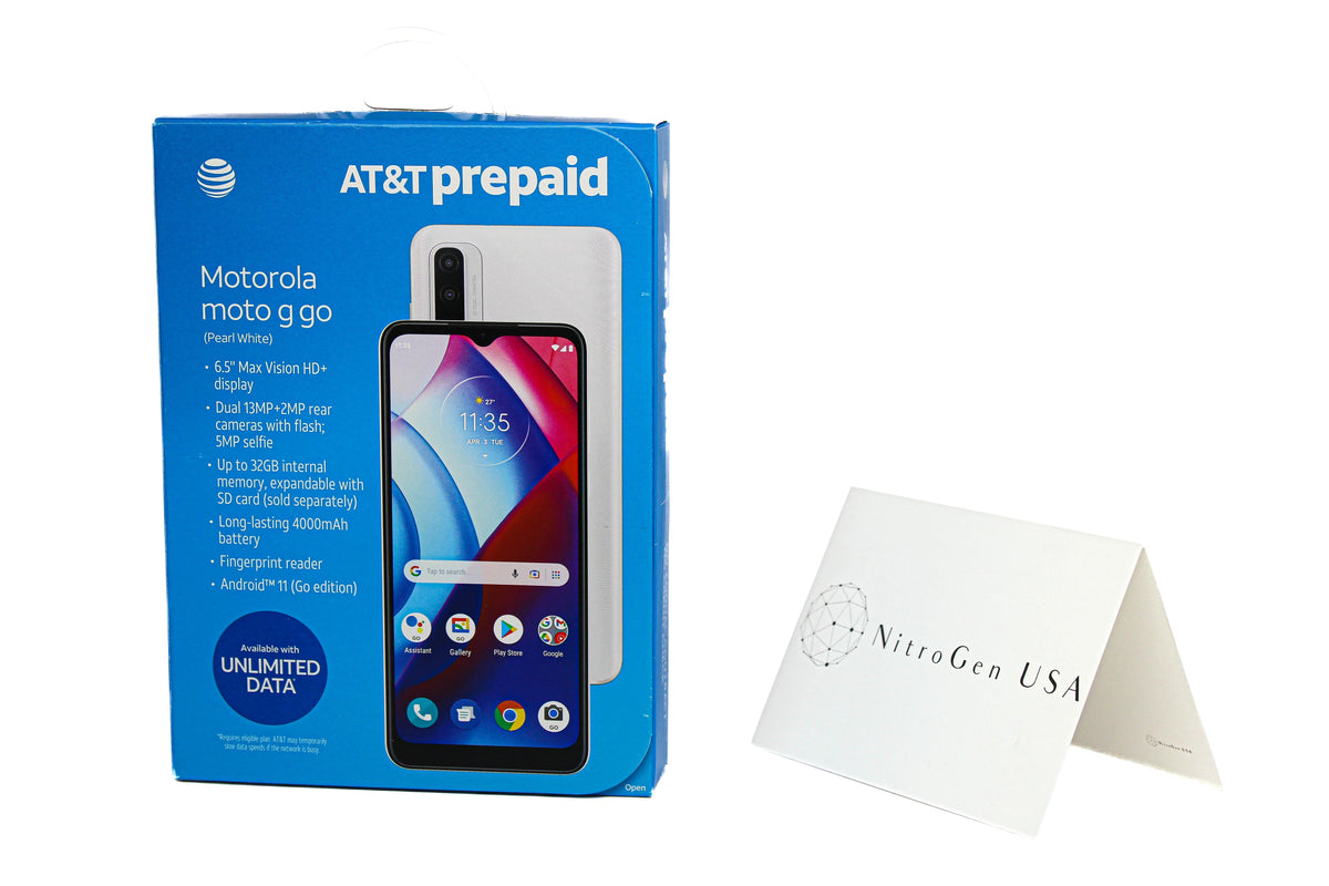 Smartphone Android Motorola 32GB/2GB 6.5" 4G White- Go G XT2163-7 - Moto