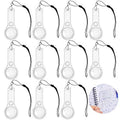 Pack Magnifier 10X Science Hand Classroom, Hand-held Mini Observation Plastic Magnifying Outdoors, 24 Lens Kids, Glasses Reading, for