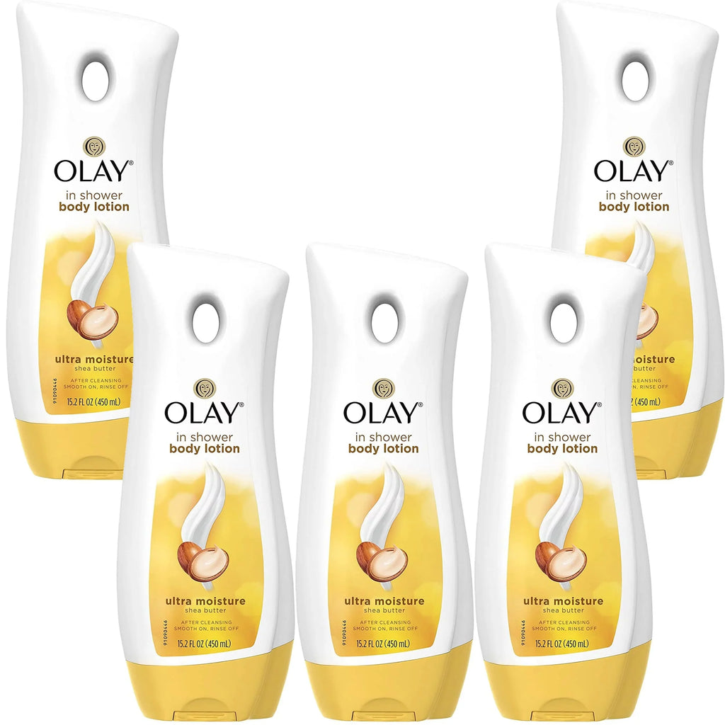 Oz 15.20 Shea Ultra Moisture (Pack Lotion In-Shower With Body Butter 5) Of Olay