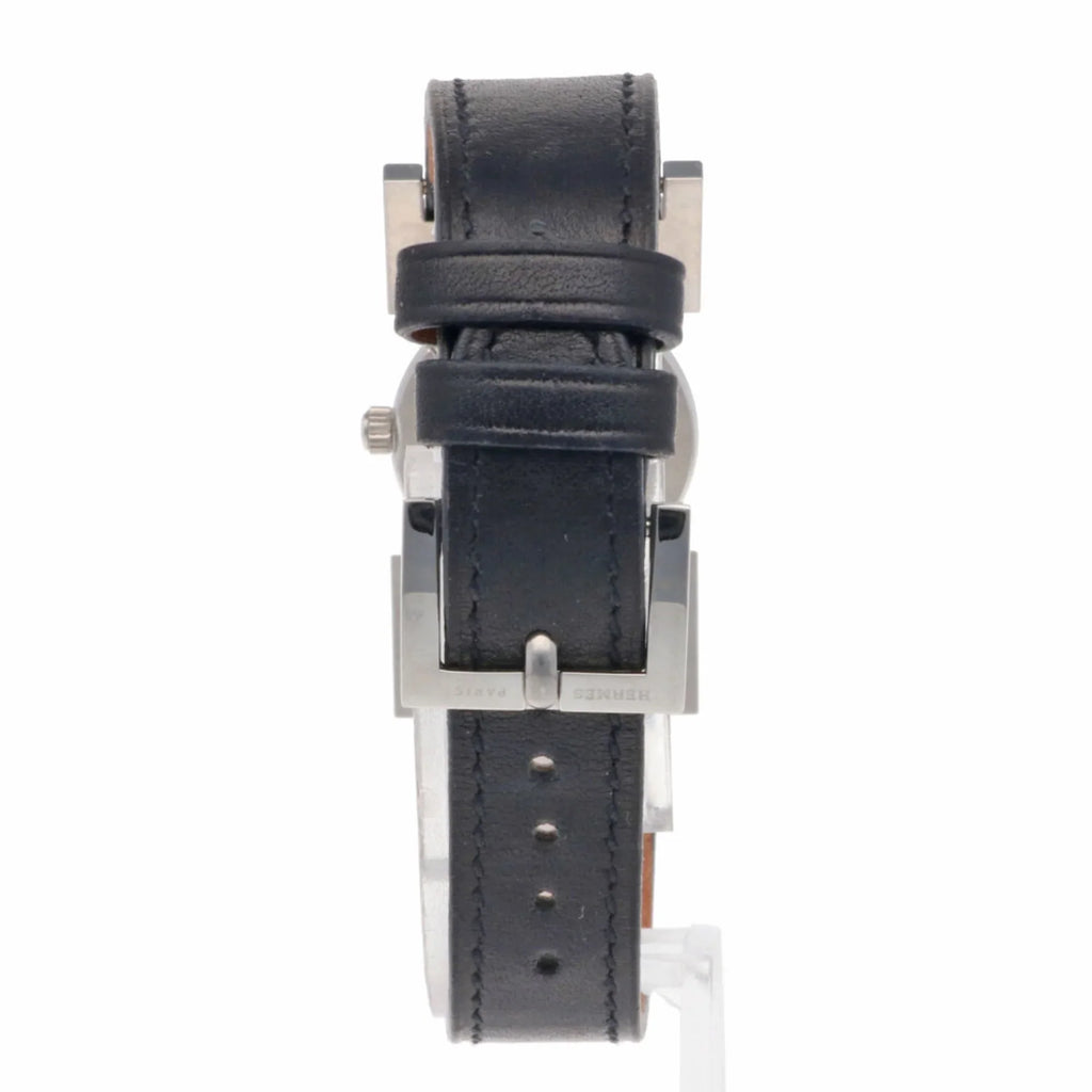 Watch Quartz Pre-Owned Stainless HERMES Steel (Good) PA1.230 Diamond Hermes Paprika Ladies Bezel
