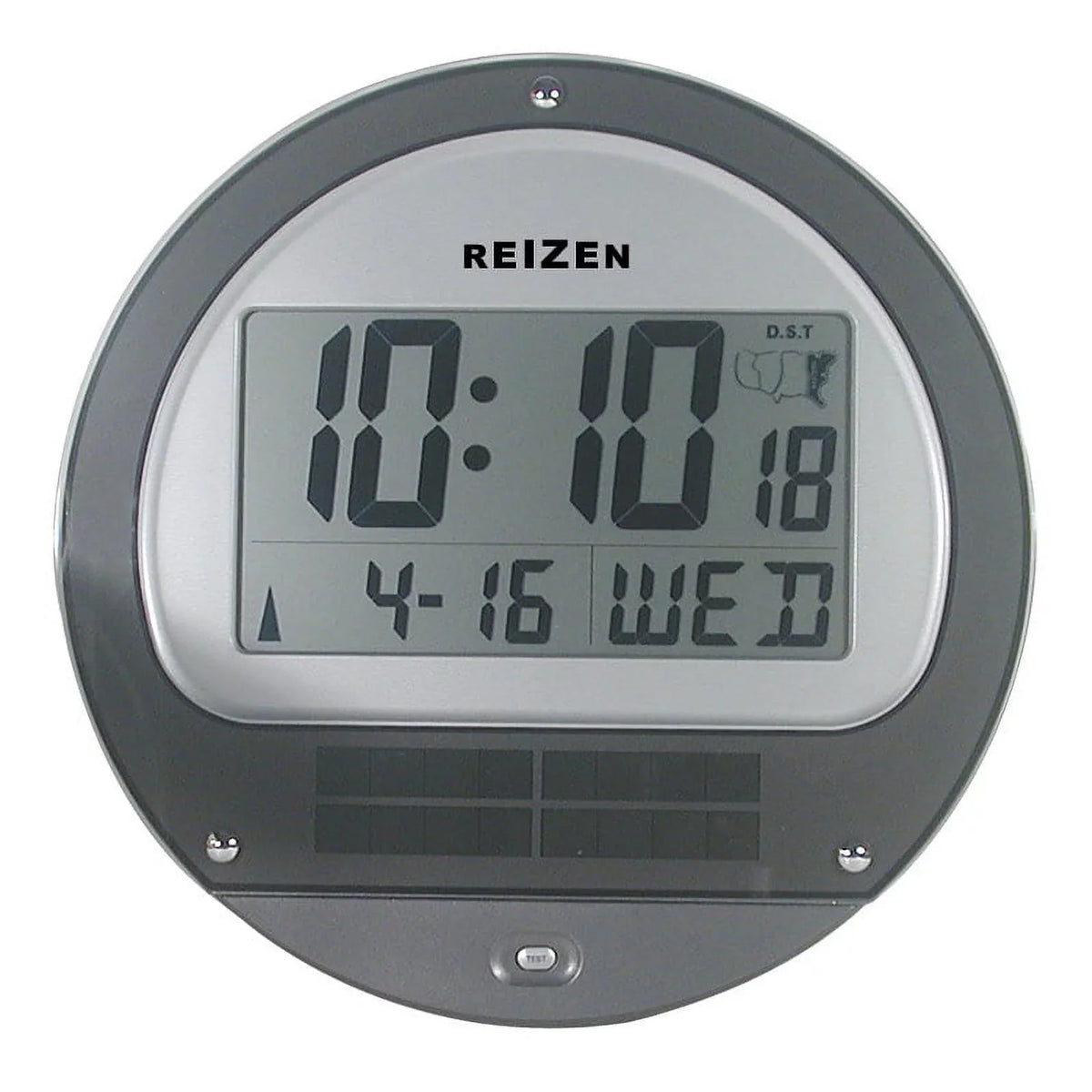 Atomic Clock Solar Wall Low Vision