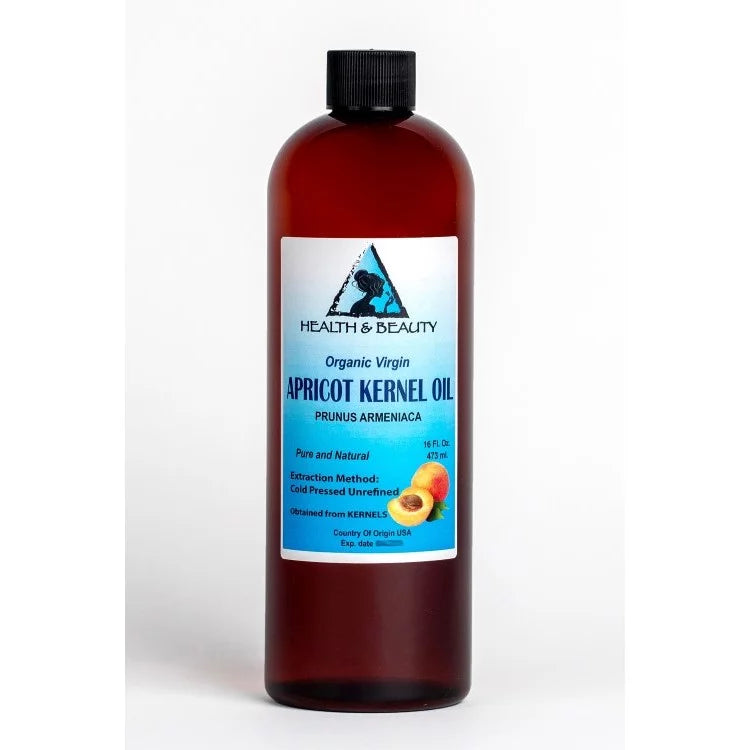 Cold Raw Organic oz Natural Unrefined Kernel Pressed Oil Virgin 64 Apricot Pure
