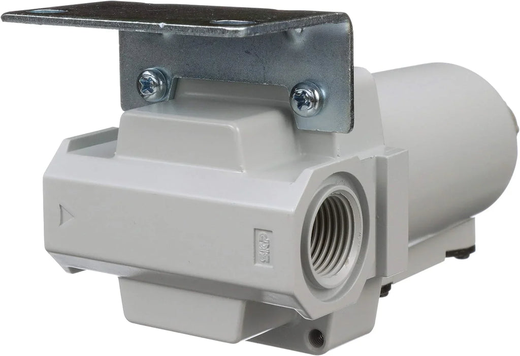 Manual - NPT Bowl, Compressed Filter, Coalescing Bracket 1/2" Metal Air Micron Drain, 0.01