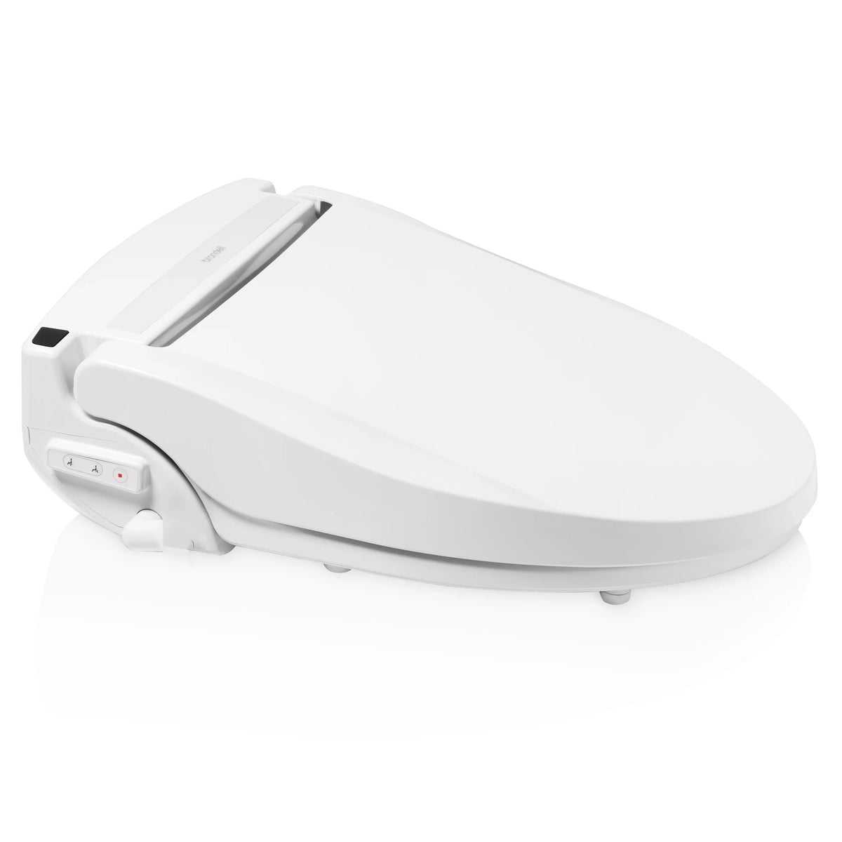 Control, Remote EM617 with Seat Brondell Toilet Swash White Bidet Advanced Round