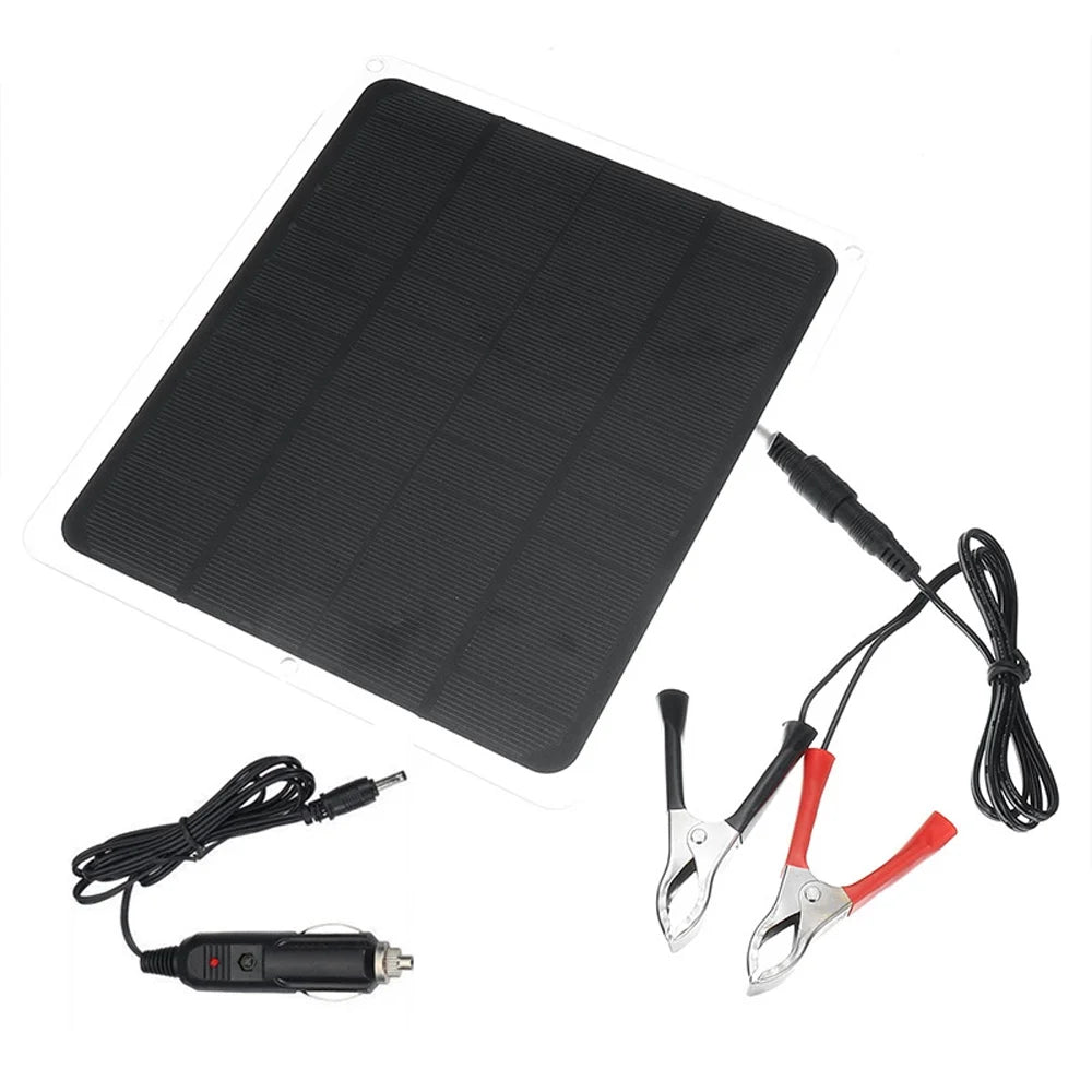 Solar Camping, 20W Silicon and Recharging Htovila Portable for Panel Monocrystalline USB Hiking,