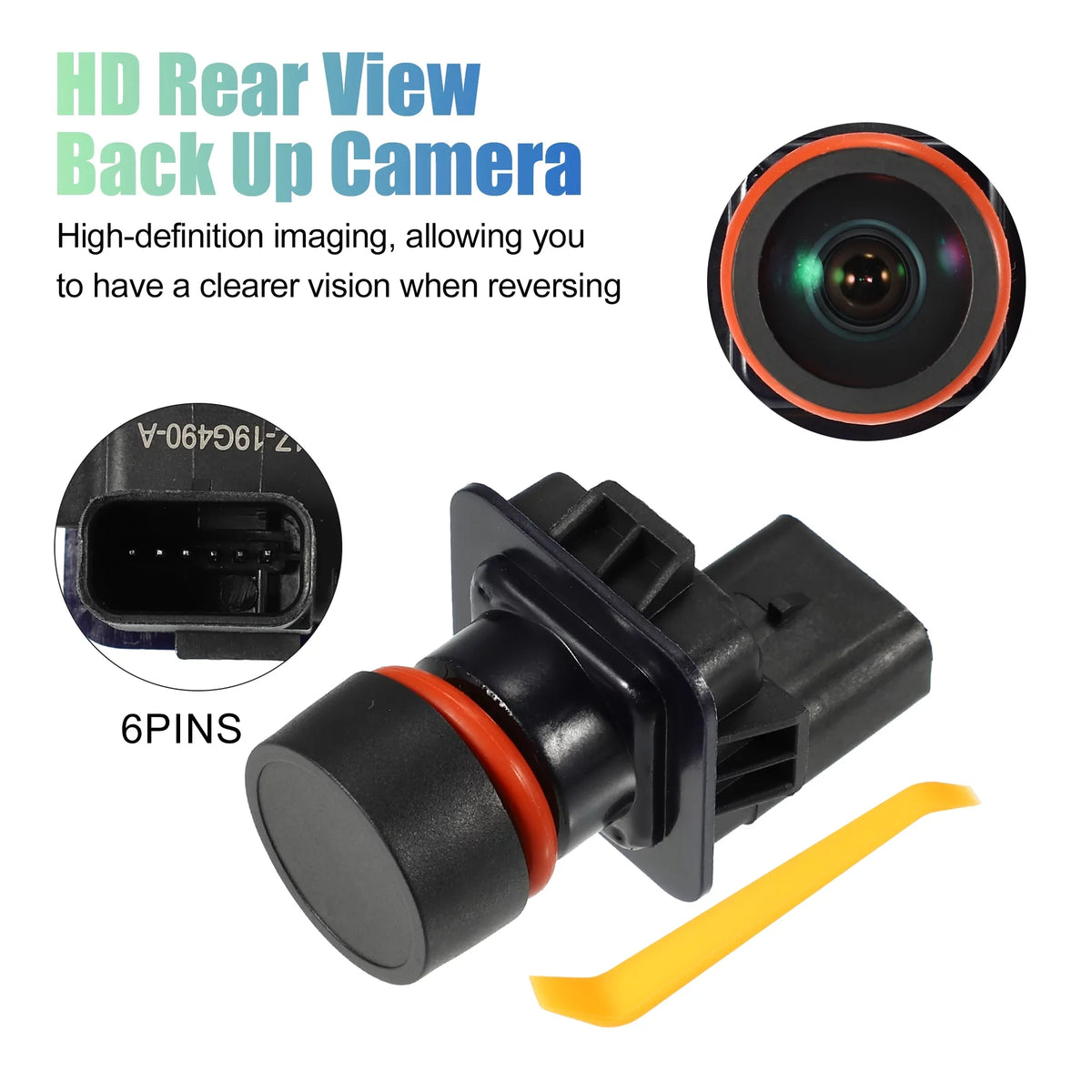 Ford Backup Bar Unique Bargains Pry View for Rear 13-19 Taurus Car EG1Z19G490A Camera with