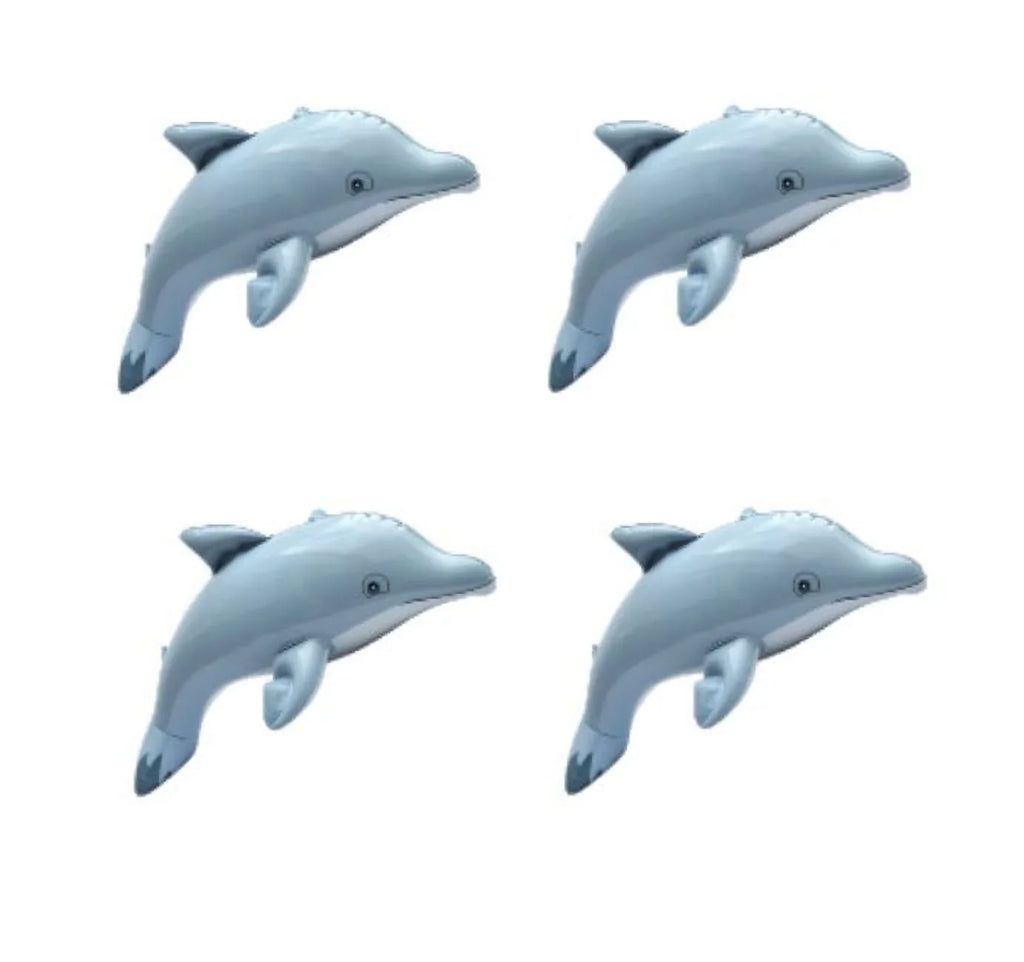 Play/Bath Dolphin Toy Inflatable 4-Pack Creations Jet
