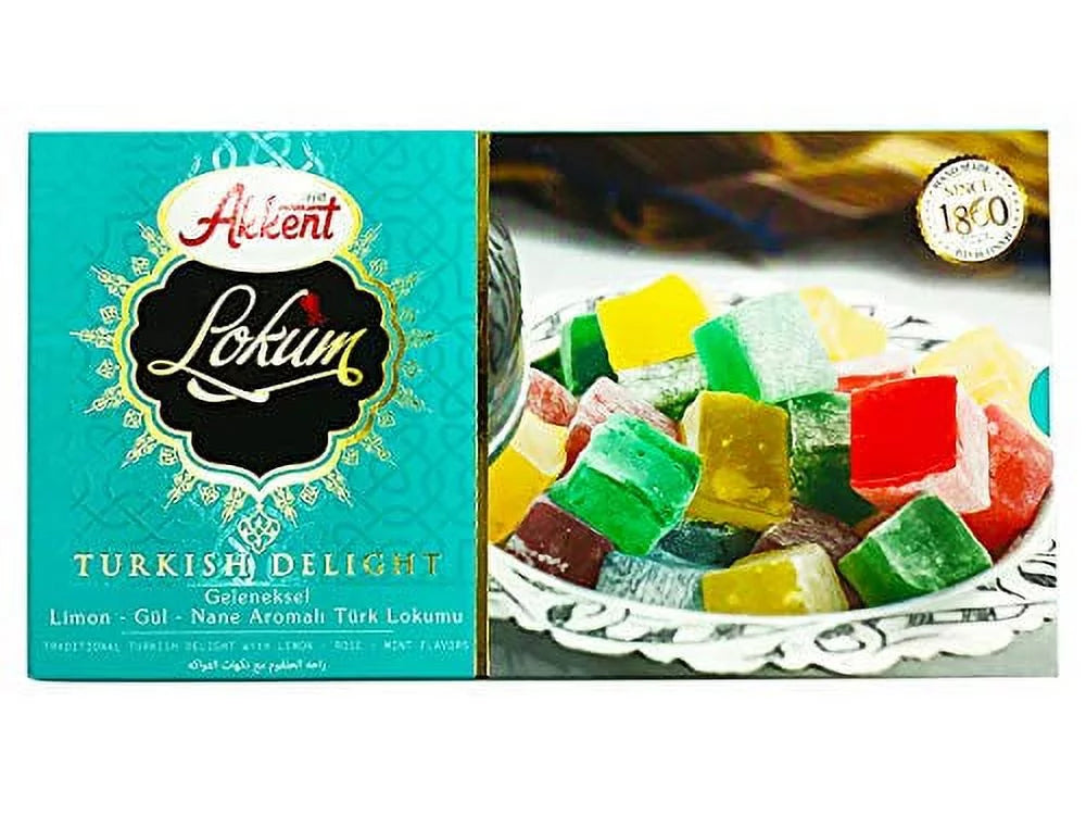 Lokum Delight Flavor 14.1 Mixed Turkey Oz Turkish Candy