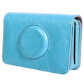 Camera Custom Touch for – Polaroid Leatherette Fit Design Print Digital (Blue) Case Snug Instant Snap