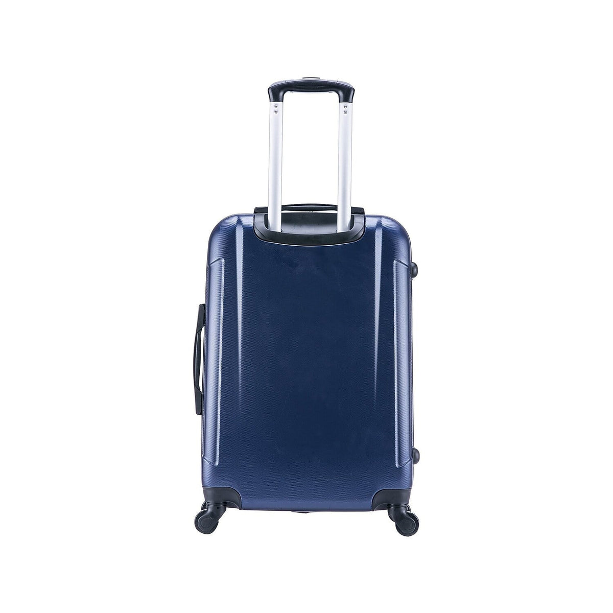 4-Wheel (IUPIL00M-BLU) Blue InUSA Medium Plastic Spinner Luggage Pilot