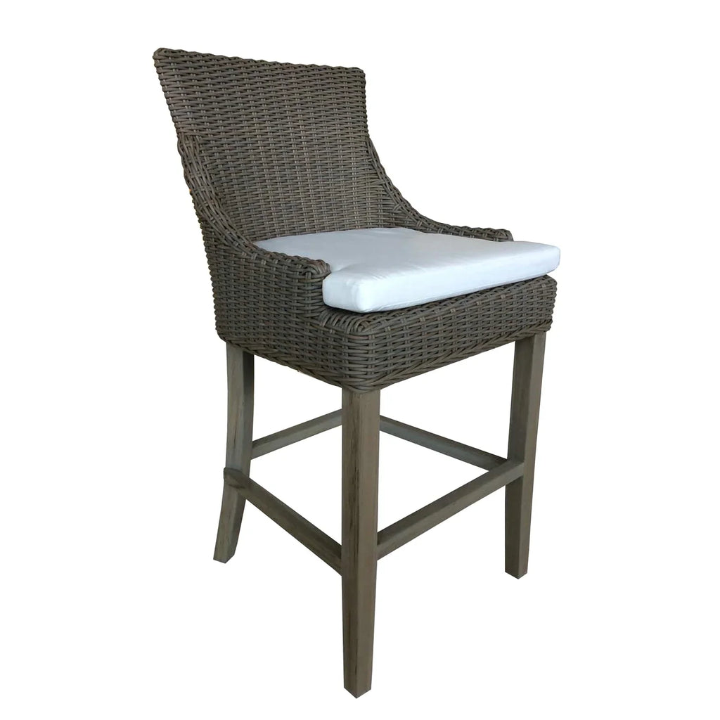 Outdoor Padma's Alfresco Plantation Counter Kubu Stool - Outdoor