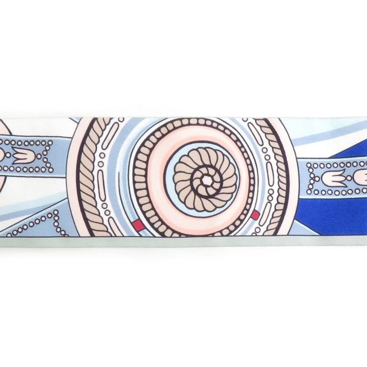 Women's (Good) Pre-Owned e58492f Muffler Twilly Silk Hermes Multicolor HERMES Scarf