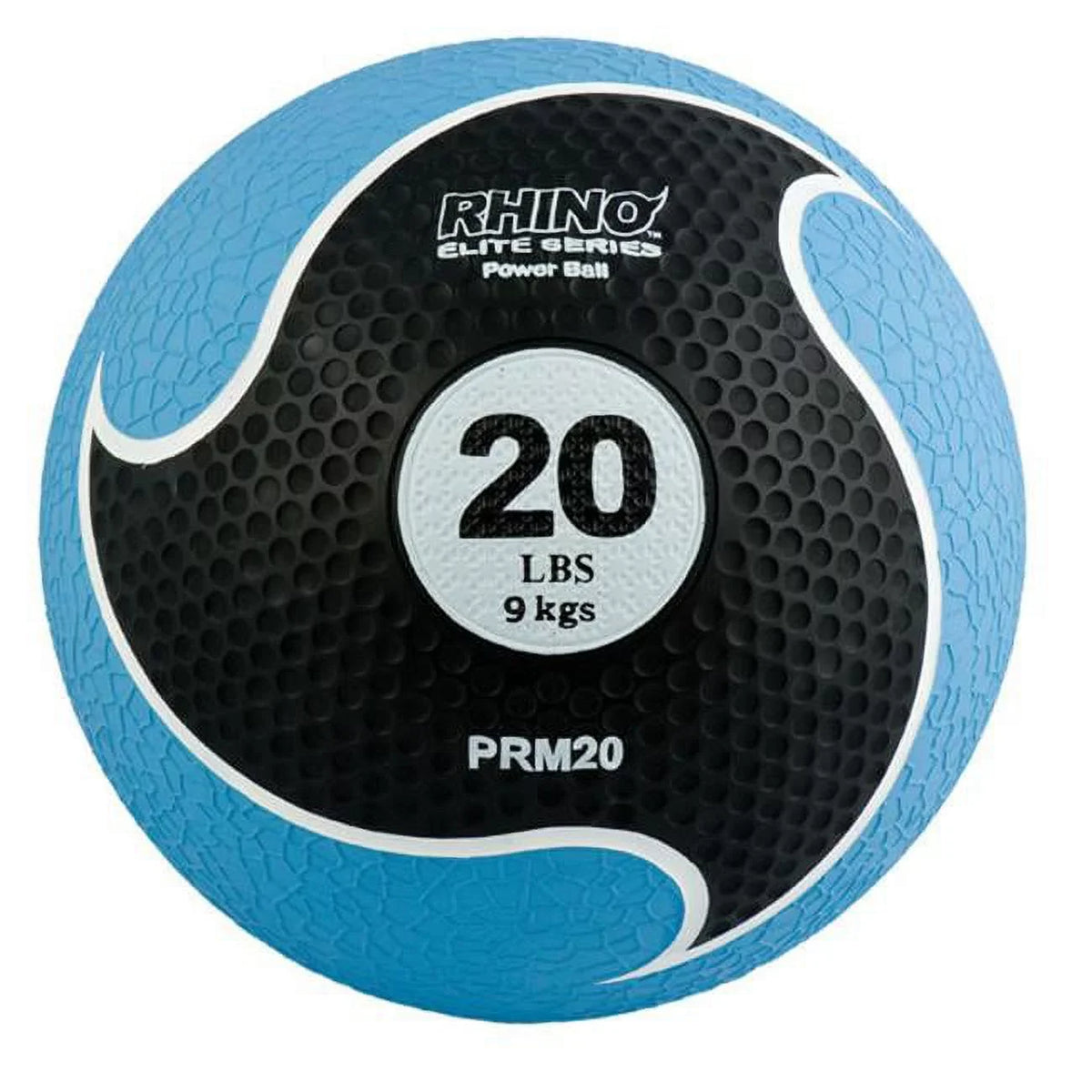 Rhino Sports lbs Ball, Elite Champion 20 Medicine Blue