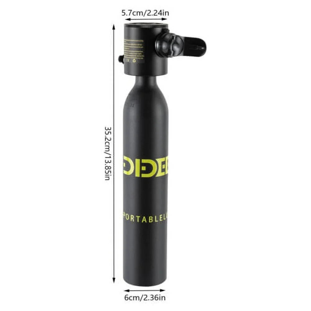 Equipment Cylinder Diving Dive Tank Tank Oxygen Scuba Breath Underwater Mini