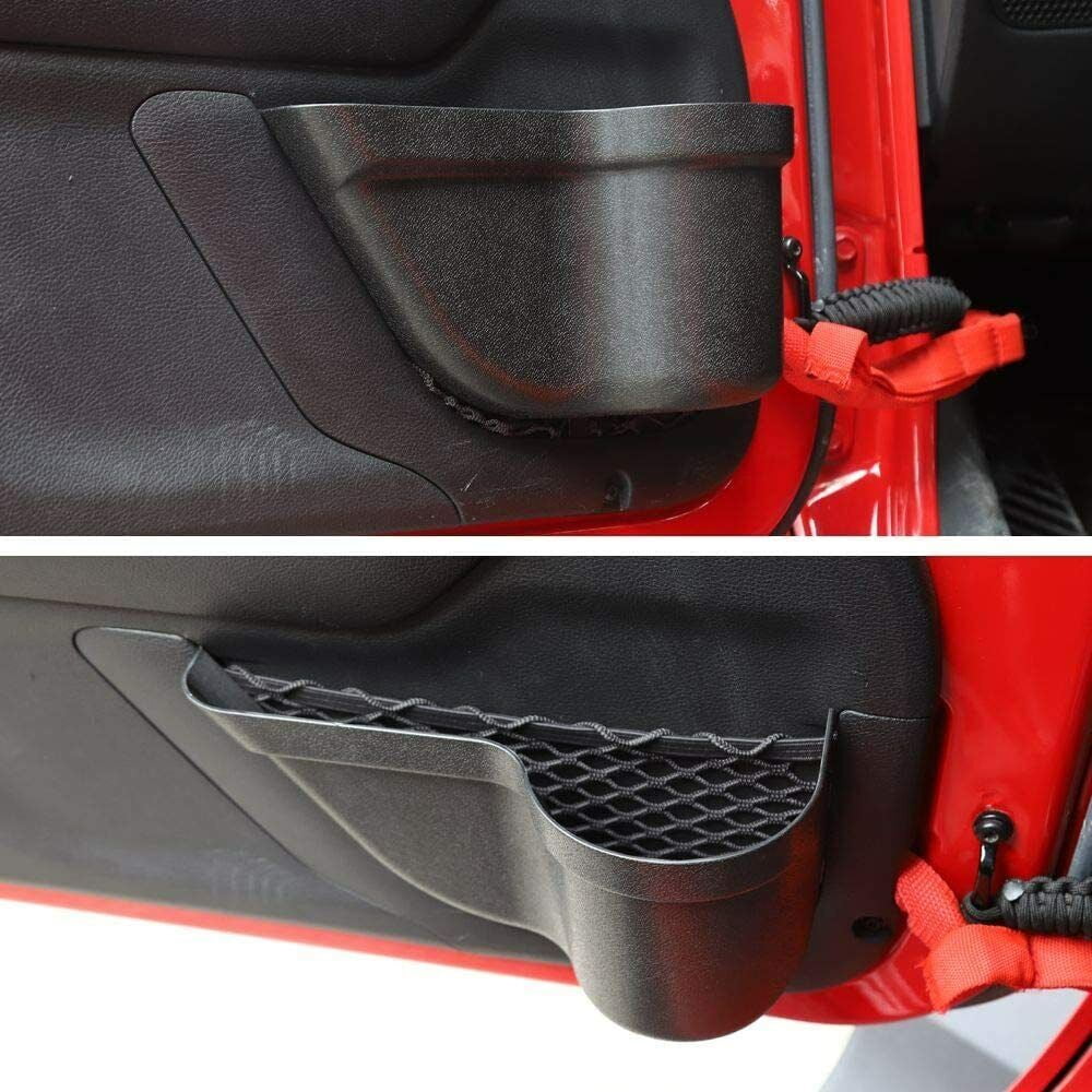 Storage Pockets Teledu Front/Rear Box Door Insert Organizer