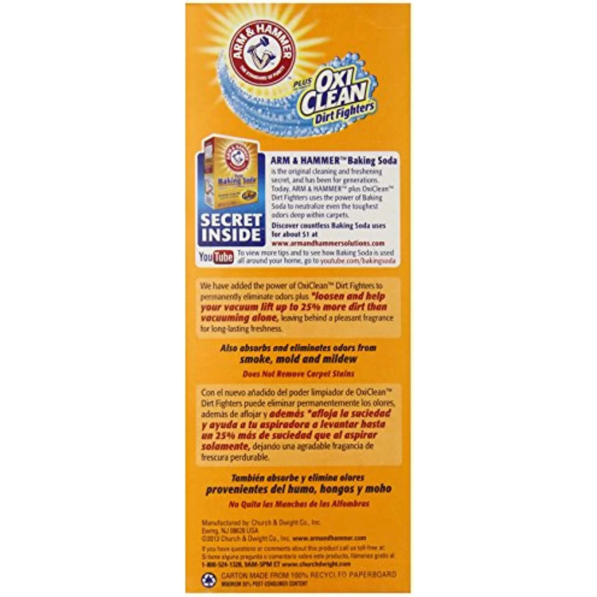 Room, & For Ounce Hammer Carpet Arm 30 (Pack And Strength Extra Eliminator Of 6) Odor