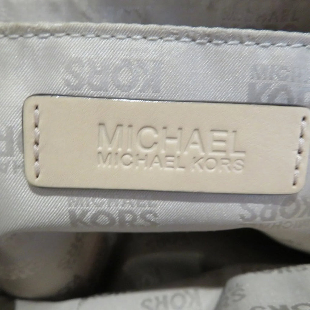 Signature Boston 2WAY Kors (Good) Bag Satchel MK Small Michael Shoulder Women Pre-Owned