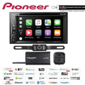 Pioneer Backup Tuner Plate SiriusXM DVD & License w/ AVH-1550NEX Camera 6.2"