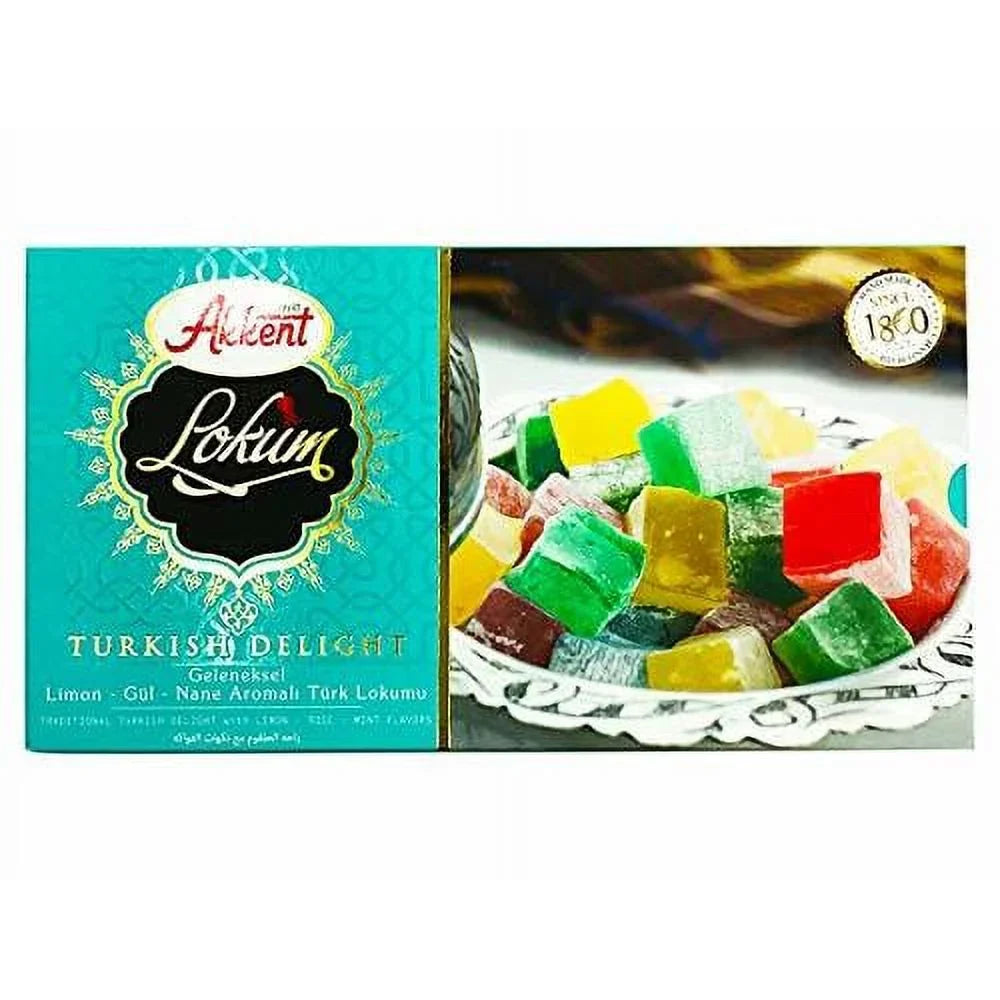 Lokum Delight Flavor 14.1 Mixed Turkey Oz Turkish Candy
