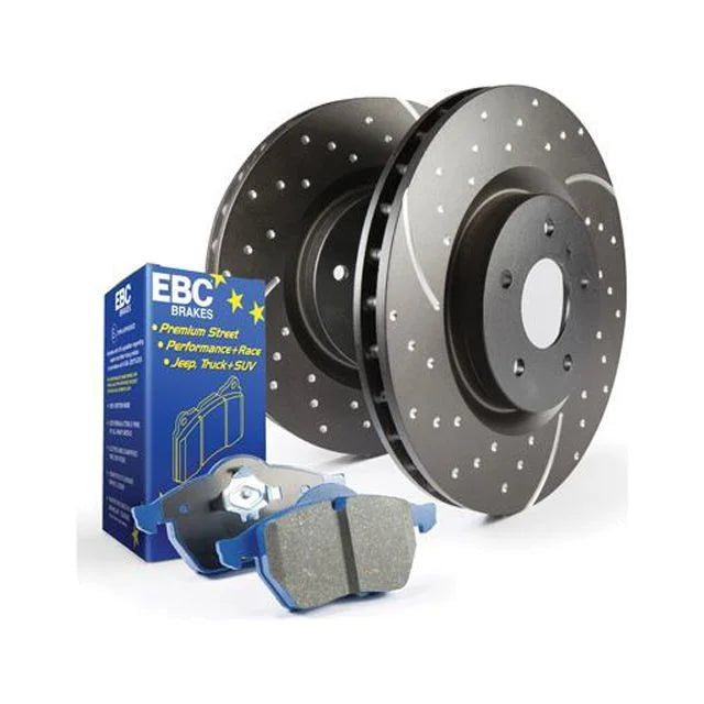 S6 Bluestuff GD Fits MITSUBISHI CALIBER, 2007-2010 Brakes Fits Lancer and Rotors S6KF1228 Caliber LANCER 2008-2017 07-17 DODGE select: Kits EBC