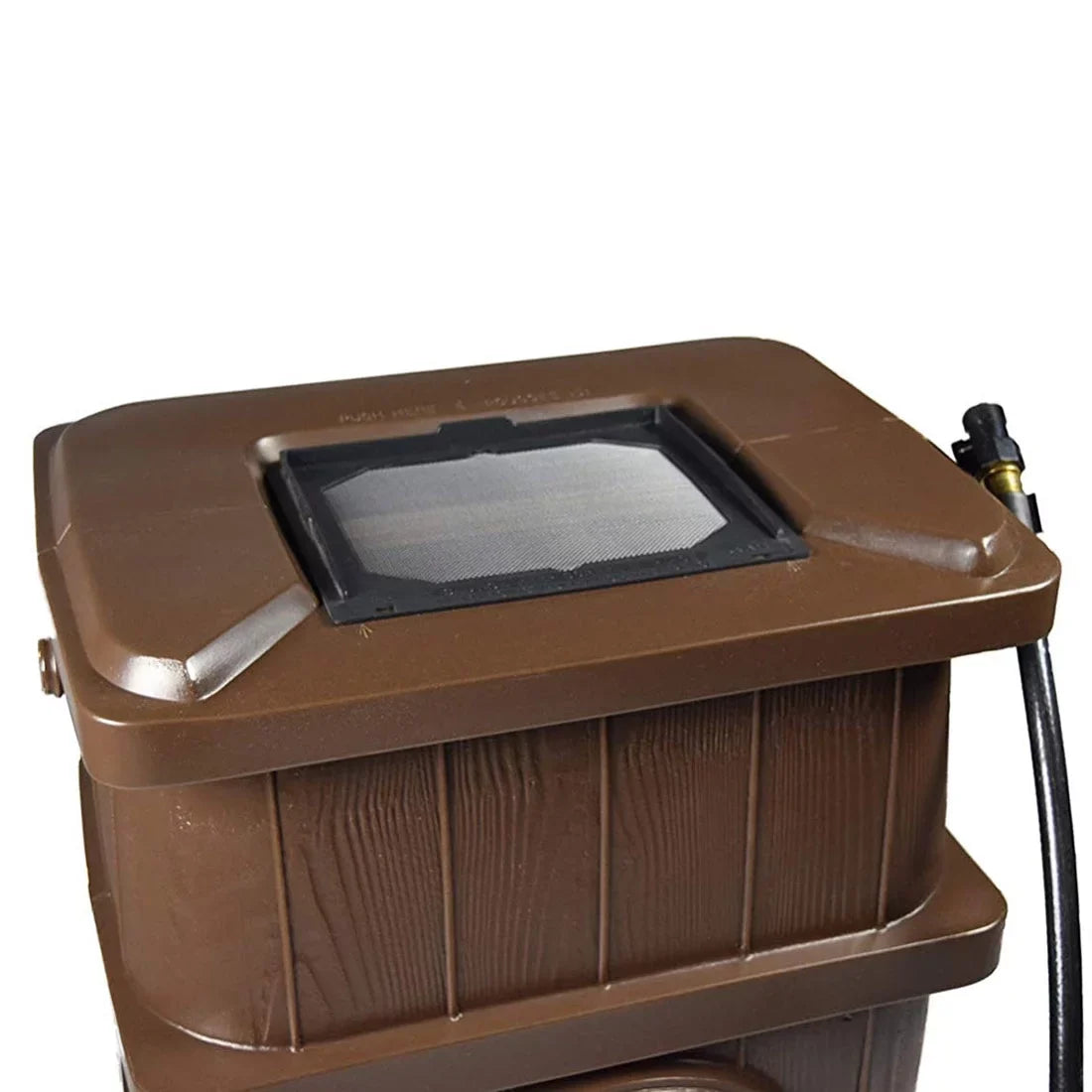 Pack) Grain Wood Barrel, Outdoor Brown (2 Gal Water Catcher 45 Rain FCMP