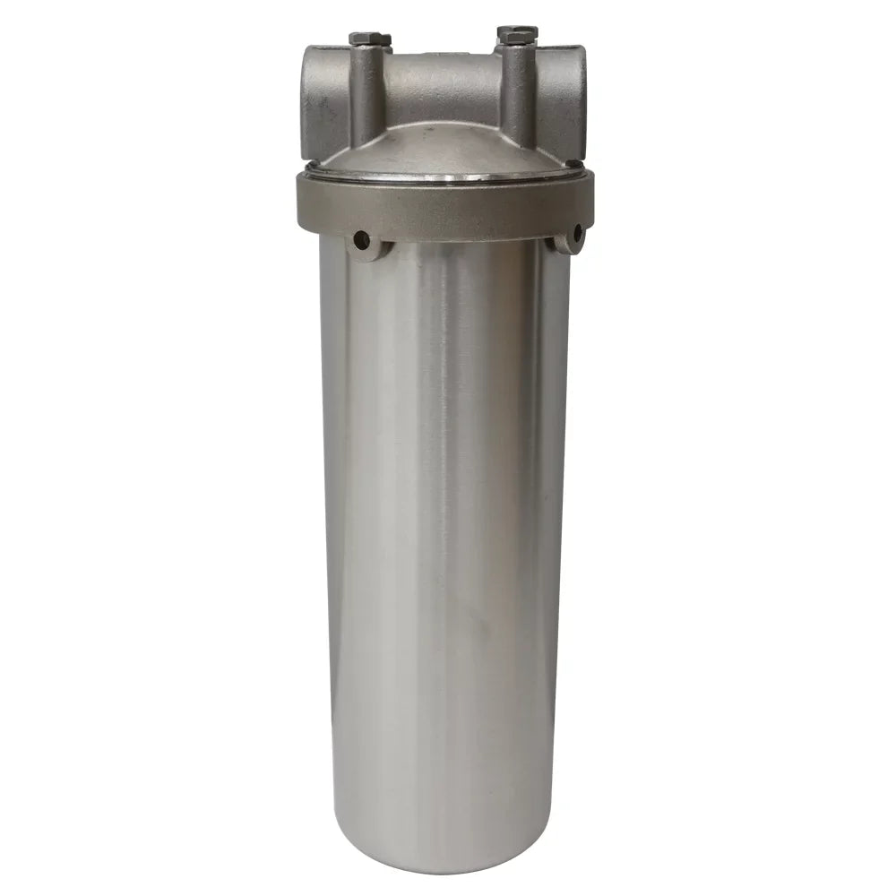 Water Heavy-duty Bracket Pressure PreAsion with 1"NPT Cartridges for Filter 10"L Housing