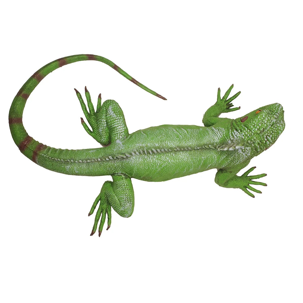 Lizard Large Reptile Iguana Size Bearded Life Giant Rubber Foam XL Dragon Movie Green Prop Filled