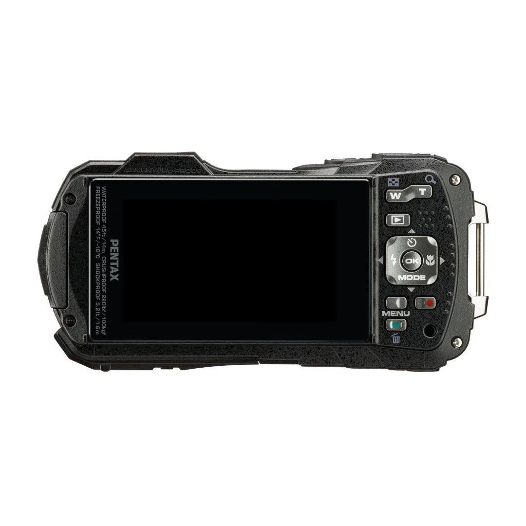 WG-90 Exceptional Adventure Mode Imaging Body PENTAX (Black) Shooting Quality Ricoh Weather Camera Compact Tough and Construction, Image with All Underwater